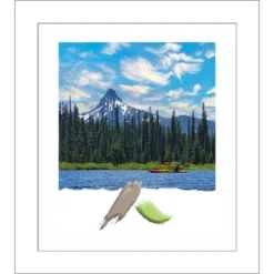 Amanti Art Wedge White Picture Frame 27 Amanti Art Wedge White Picture Frame -Home Furniture GUEST 9d2ac054 b126 4932 b840 97bacba8ec68