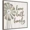 22" X 22" Farm Life III Farm Faith Family By Tara Reed Framed Canvas Wall Art Gray Wash - Amanti Art -Home Furniture GUEST 9d46c577 4f50 4dc8 95a5 2995ed771ad0