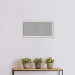 26"x14" Two Tone Framed Magnetic Board Silver - Amanti Art: Real Wood, Steel, Wall Mount, Home & Office 19 26"x14" Two Tone Framed Magnetic Board Silver - Amanti Art: Real Wood, Steel, Wall Mount, Home & Office -Home Furniture GUEST 9d49b197 3f5c 4e24 b6f5 142428780621