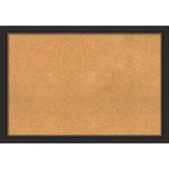 Amanti Art Accent Bronze Narrow Framed Corkboard, Natural Cork -Home Furniture GUEST 9d6d4380 23ba 4859 8fd6 f39993d330b2