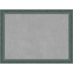 31"x23" Upcycled Framed Magnetic Board Teal/Gray - Amanti Art: Wall Mount, Metal, Office/Home Use -Home Furniture GUEST 9e27dbd3 87f5 410a b560 3b3400dfd41a