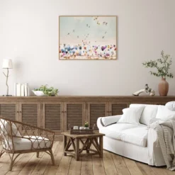 Ventura Beach By Krista Broadway Framed Canvas Wall Art Print - Amanti Art -Home Furniture GUEST a0f4775b 3e0d 40c8 aa37 d4a8ad1bcb46