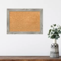 Amanti Art Dove Greywash Square Framed Corkboard, Natural Cork -Home Furniture GUEST a119e1f6 bf16 40d8 9dd2 72577a22d623