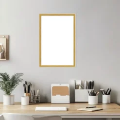 Amanti Art Paige White Gold Framed Dry Erase Magnetic Board -Home Furniture GUEST a2f7ea32 1008 40f5 bc34 ac56dabe21fc