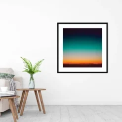 33" X 33" Sunrise Flying By Caroline Mint Framed Wall Art Print Black - Amanti Art -Home Furniture GUEST a3e1eec4 fd1c 4ee5 8194 6c57b6ca579b