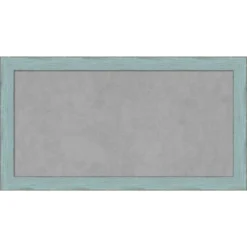 Amanti Art Sky Blue Rustic Wood Framed Magnetic Board -Home Furniture GUEST a46313eb 6c74 48d5 9e7d b81fcea3e6cf