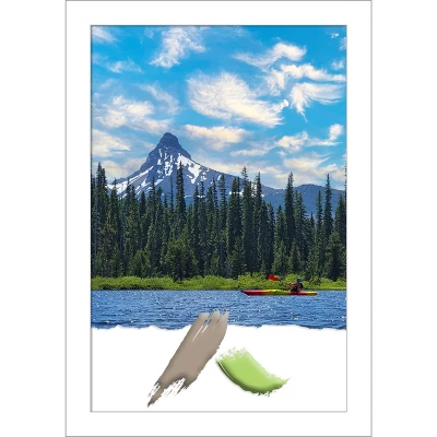 Amanti Art Wedge White Picture Frame 13 Amanti Art Wedge White Picture Frame - Image 11