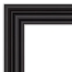 44" X 33" Non-Beveled Colonial Bathroom Wall Mirror Black - Amanti Art -Home Furniture GUEST a604ce4c a334 482d be6f 55a371eff055 1