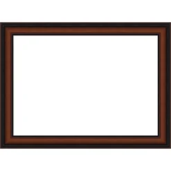 Amanti Art Cyprus Walnut Narrow Framed Dry Erase Magnetic Board -Home Furniture GUEST a96feb47 715b 4b4b bf4a 9764cef614f0