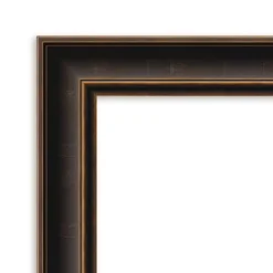 34"x26" Villa Wood Frame White Cork Board Oil Rubbed Bronze - Amanti Art: Bulletin Board, Wall Mounted, No Choking Hazard -Home Furniture GUEST aba8f041 05b2 45ef 9daa 44be06c5b348
