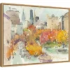 24" X 18" Autumn In New York Study III By Samuel Dixon Framed Canvas Wall Art - Amanti Art -Home Furniture GUEST ad2de83e e569 4ed5 96e7 745fc3e60f00
