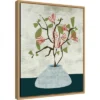16" X 20" Zen Branch I By Melissa Wang Framed Canvas Wall Art - Amanti Art