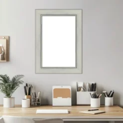 Amanti Art Flair Silver Patina Framed Dry Erase Magnetic Board -Home Furniture GUEST aed6f000 6776 437e a721 9435ed793412