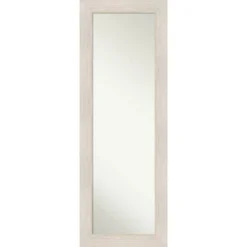 19" X 53" Hardwood Framed Full Length On The Door Mirror - Amanti Art -Home Furniture GUEST af5c1de5 d4b7 4190 be8c e54bf9771279