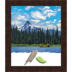 Amanti Art William Mottled Bronze Narrow Picture Frame 22 Amanti Art William Mottled Bronze Narrow Picture Frame -Home Furniture GUEST b0f75bff d445 4a0c 9604 86efde3969ac