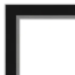 Amanti Art Eva Black Silver Narrow Framed Dry Erase Magnetic Board -Home Furniture GUEST b193ea11 2e03 424e bd0b a19b7e6f850e