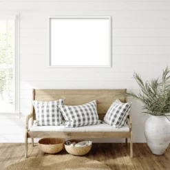 Amanti Art Lucie Black Framed Dry Erase Magnetic Board -Home Furniture GUEST b1a128f4 e288 4223 9932 9975f3e49330