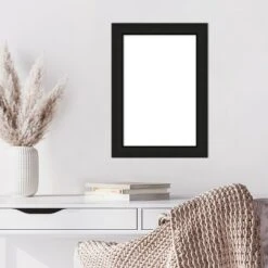 Amanti Art Midnight Black Narrow Framed Dry Erase Magnetic Board -Home Furniture GUEST b2e88bd8 e371 4b22 99f3 48708ebf6b7f