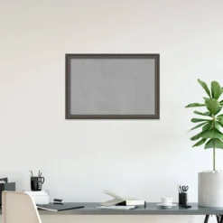 39"x27" Upcycled Framed Magnetic Board Brown/Gray - Amanti Art 17 39"x27" Upcycled Framed Magnetic Board Brown/Gray - Amanti Art -Home Furniture GUEST b4a6ed07 5087 433b bc13 cacc8b7041bc