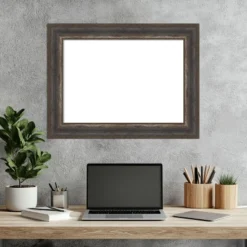 Amanti Art Alta Brown Grey Framed Dry Erase Magnetic Board -Home Furniture GUEST b4aa95af 5bf7 4544 bf04 1983d483564f