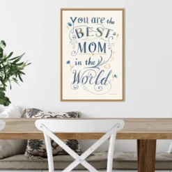 16" X 23" Best Mom May Flowers By Danhui Nai Framed Canvas Wall Art Light Brown - Amanti Art 13 16" X 23" Best Mom May Flowers By Danhui Nai Framed Canvas Wall Art Light Brown - Amanti Art -Home Furniture GUEST b4bb1e3c 2736 4136 aceb 3fbd364ac8db