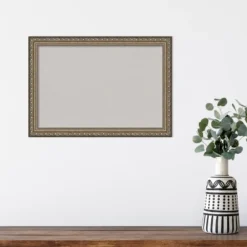 Amanti Art Parisian Silver Wood Framed Corkboard, Grey Cork -Home Furniture GUEST b4fdb72a 7332 4df2 be6e d9b4641dbfcf