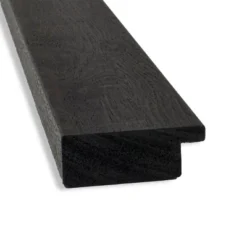 22" X 28" Non-Beveled Rustic Plank Espresso Narrow Wall Mirror - Amanti Art