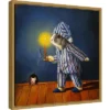 16" X 16" The Night Before Christmas Mouse By Lucia Heffernan Framed Canvas Wall Art - Amanti Art -Home Furniture GUEST b4ffc8ce 5bd7 401c 9c40 dc60e21bc47b