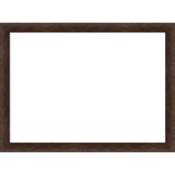 Amanti Art Warm Walnut Narrow Framed Dry Erase Magnetic Board -Home Furniture GUEST b50f7f60 6ce2 403f aaa5 e9c09a783596