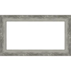 Amanti Art Waveline Silver Narrow Framed Dry Erase Magnetic Board -Home Furniture GUEST b72d3796 ad90 46a6 a315 06b1d0c6e934