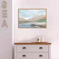 23" X 16" Royal Hills By Isabelle Z Framed Canvas Wall Art - Amanti Art -Home Furniture GUEST b74adce1 2fda 4853 82a6 af1cd569e8dd