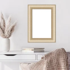 Amanti Art Elegant Brushed Honey Framed Dry Erase Magnetic Board -Home Furniture GUEST b94e85e2 419f 49f9 8ae6 b9b97202051a