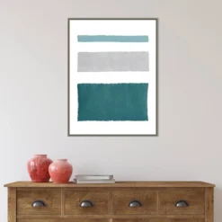 22" X 30" Painted Weaving IV Blue Green By Piper Rhue Framed Canvas Wall Art Gray Wash - Amanti Art 15 22" X 30" Painted Weaving IV Blue Green By Piper Rhue Framed Canvas Wall Art Gray Wash - Amanti Art -Home Furniture GUEST ba8a95cd edc2 4c10 9646 77d5ee041b7f