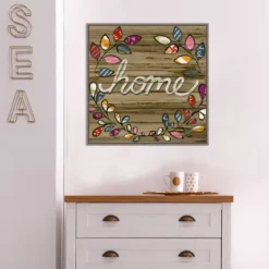 22" X 22" Love And Laughter IV By June Erica Vess Framed Canvas Wall Art Gray Wash - Amanti Art -Home Furniture GUEST bac8f990 3c2f 4a36 954a 3d7d405b40cc