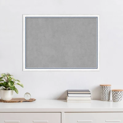 30"x22" Morgan Framed Magnetic Board White/Blue - Amanti Art: Metal, Wall Mount, No Choking Hazard 10 30"x22" Morgan Framed Magnetic Board White/Blue - Amanti Art: Metal, Wall Mount, No Choking Hazard - Image 8