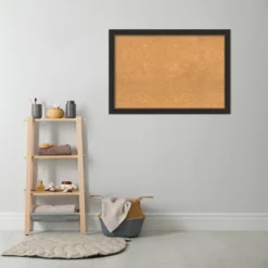 Amanti Art Accent Bronze Narrow Framed Corkboard, Natural Cork -Home Furniture GUEST bd5ad8cb 8b24 4ddb 8306 0eed24596c24