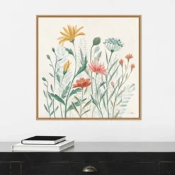 22" X 22" Wildflower Vibes III By Janelle Penner Framed Canvas Wall Art Light Brown - Amanti Art 14 22" X 22" Wildflower Vibes III By Janelle Penner Framed Canvas Wall Art Light Brown - Amanti Art -Home Furniture GUEST be52b673 760c 450b b2f2 e555cf00ddbb