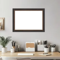 Amanti Art 17"x23" Ashton Black Framed Magnetic Dry Erase Board -Home Furniture GUEST be53f791 d1a5 40bd 8ff9 ecb335287789