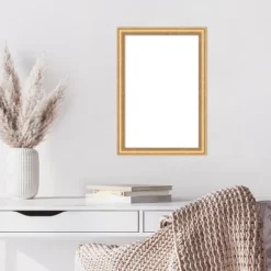 Amanti Art Salon Scoop Gold Framed Dry Erase Magnetic Board -Home Furniture GUEST c064c029 5245 4b12 8cac a67fd252397b