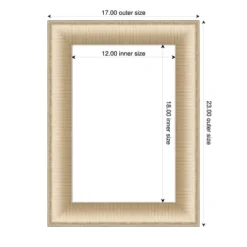 Amanti Art Elegant Brushed Honey Framed Dry Erase Magnetic Board -Home Furniture GUEST c0cd9d50 f97a 4f4f 93e3 b13f52d6fae3