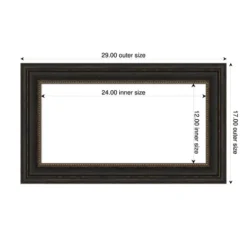 Amanti Art Accent Bronze Framed Dry Erase Magnetic Board 29 X 17 In. 14 Amanti Art Accent Bronze Framed Dry Erase Magnetic Board 29 X 17 In. -Home Furniture GUEST c2b6f211 6758 41cb 9603 a3a84db0356f
