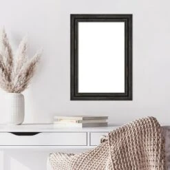 Amanti Art Rustic Pine Black Narrow Framed Dry Erase Magnetic Board -Home Furniture GUEST c4a203bb 0fa6 4961 b59f 2b97ba007e73