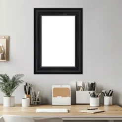 Amanti Art Astor Black Framed Dry Erase Magnetic Board -Home Furniture GUEST c4c2d8a5 6abb 4650 84ca 4564d3eed233