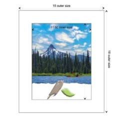 Amanti Art Wedge White Picture Frame 17 Amanti Art Wedge White Picture Frame -Home Furniture GUEST c52c0e0d fa83 41b5 9df5 4e49731008ed