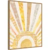 22" X 28" Boho Sunshine I By Courtney Prahl Framed Canvas Wall Art Light Brown - Amanti Art -Home Furniture GUEST c5ab0ee0 2cbe 4158 bb6f 13e1097e160f
