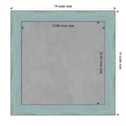 Amanti Art Sky Blue Rustic Wood Framed Magnetic Board -Home Furniture GUEST c737c692 b9fb 42f0 9a05 399f66a3cfe4