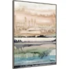 32" X 42" Mesa Horizon Strata II By Grace Popp Framed Canvas Wall Art Print - Amanti Art -Home Furniture GUEST c8698a82 fd99 4e7a 9451 63832355ba77