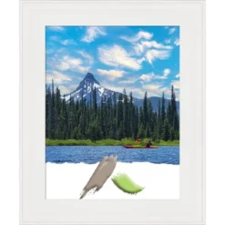 Amanti Art Vanity White Narrow Picture Frame 18 Amanti Art Vanity White Narrow Picture Frame -Home Furniture GUEST c9587311 115e 492a a3af 74ece29078f1