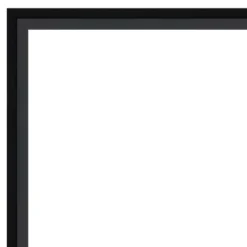Amanti Art 37" X 25" Lucie Framed Bathroom Vanity Wall Mirror Black : Modern Rectangle, No Assembly Required -Home Furniture GUEST ca2484e2 d202 465e 8ca9 824a854e762a