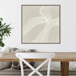 22" X 22" On The Same Wavelength II By Isabelle Z Framed Canvas Wall Art Gray Wash - Amanti Art -Home Furniture GUEST cbd5d5c5 2477 4567 b84c db98e462ce17